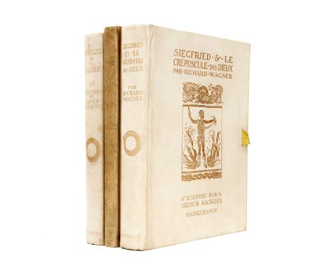 Rackham (Arthur).- Wagner (Richard) The Rhinegold &amp; The Valkyrie, translated by Margaret Armour, one of 1150 copies signe