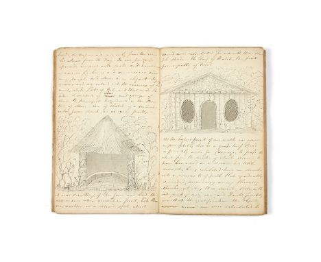 Somerset &amp; Devon.- [?Forbes (J., of Avonhill House, Midford, South Stoke, near Bath)] [Diary of a tour in Somerset &amp; 