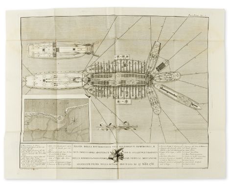 Engineering.- Ship salvage.- Zusto (Giovanni) Descrizione istorica dell'estrazione della pubblica nave la Fenice dal canale S