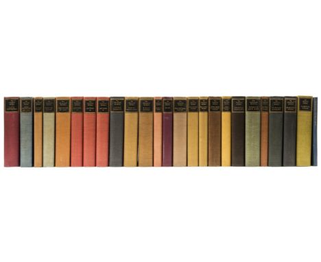 Dickens (Charles) [The Works], 24 vol. including box with original woodblock, 'The Nonesuch Dickens', edited by  Arthur Waugh