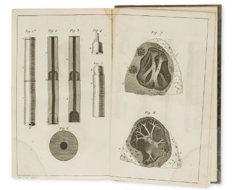 Laennec (René Théophile Hyacinthe) Traité de l'Auscultation Médiate et des Maladies des Poumons et du Coeur, 2 vol., second e