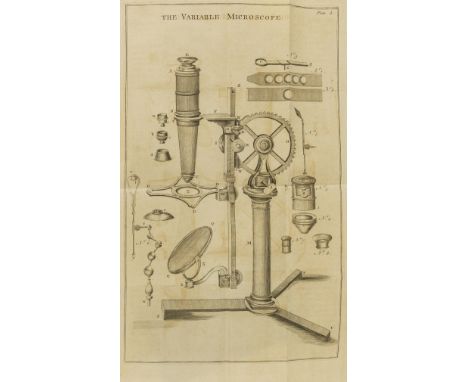 Botany.- Hill (John) The Construction of Timber, from its Early Growth; Explained by the Microscope, first octavo edition, 46