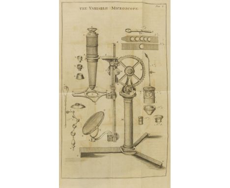 Botany.- Hill (John) The Construction of Timber, from its Early Growth; Explained by the Microscope, first octavo edition, 46