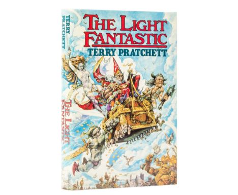 Pratchett (Terry) The Light Fantastic, first edition, usual light marginal toning to text, original boards, light sunning to 