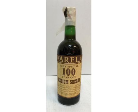 Varela Very Special 100 year old Medium Sherry x 1 bottle (Provenance: "This Very Special 100 year old Sherry was a gift from