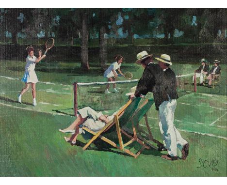 SHEREE VALENTINE DAINES (b. 1959) ARTIST SIGNED LIMITED EDITION COLOUR PRINT ?Perfect Match?, (11/195), with certificate 11? 