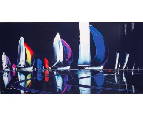 DUNCAN MACGREGOR (b.1961) ARTIST SIGNED LIMITED EDITION COLOUR PRINT ?Colours of the Wind?, (16/195), with certificate 22? x 