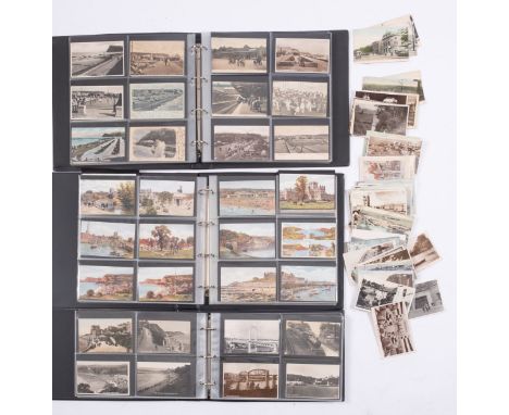 Postcards, Miscellaneous, in modern albums and loose, including an album of Torquay and area with two RPs of 'Cawdle's Coachi