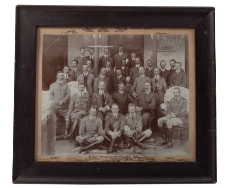 The remaining personal effects of Major General Sir Samuel Benfield Steele (Medonte, Canada 1848 - London 1919): 1903: A fram