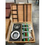 Mitutoyo 4-Pc. Tri Mic Set w/ Ring Gages, Model HT-4 RST