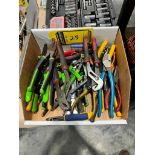 Asst. Pliers, Snips, Channel Lock, Etc.