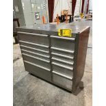 Stainless Steel Portable Toolbox w/ Some Content
