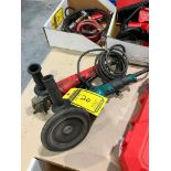 (2) Electric Grinders; (1) Makita & (1) Milwaukee