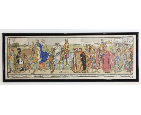 After Charles A Buchel (British, 1872-1950),'Souvenir of Shakepeare's "King Richard II" produced by Mr Tree at His Majesty's 