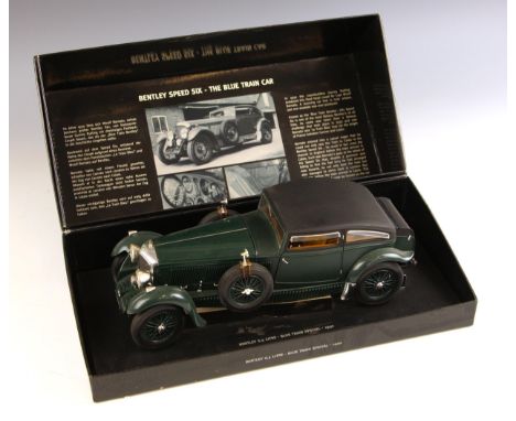 A Minichamps die-cast 1:18 scale Bentley 6.5 litre Blue Train Special 1930, the model 27cm long, in original display box