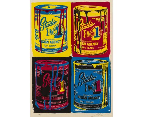 Shepard Fairey (b.1970)Tools of the tradeScreenprint in colours, 2007, signed, dated, inscribed and numbered from the edition