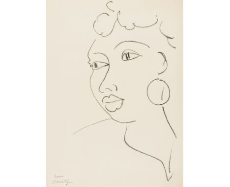 δ Henri Matisse (1869-1954)Haïtienne à la boucle d'oreille (Duthuit 568)Lithograph, 1945, signed and inscribed 'Essai' in pen