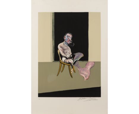 δ Francis Bacon (1909-1992)Triptych August 1972 (Right Panel) (Sabatier 23)Lithograph printed in colours, 1989, signed and nu