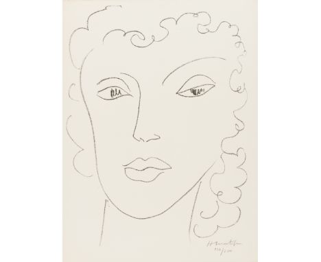 δ Henri Matisse (1869-1954)Haïtienne (Duthuit 567)Lithograph, 1945, signed and numbered from the edition of 200 in pencil, on