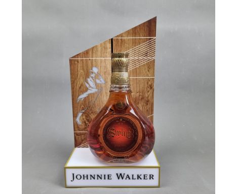 Johnnie Walker Swing 70cl with non-matching Johnnie Walker light-up stand, untested  Whisky  