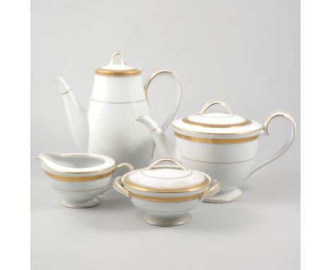 Noritake china, Richmond pattern, part dinner, tea and coffee service.