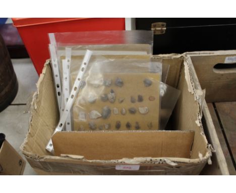 British Mesolithic flint tools etc