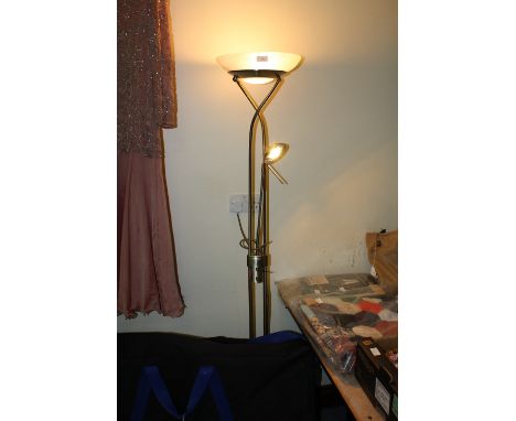 modern metal standard lamp