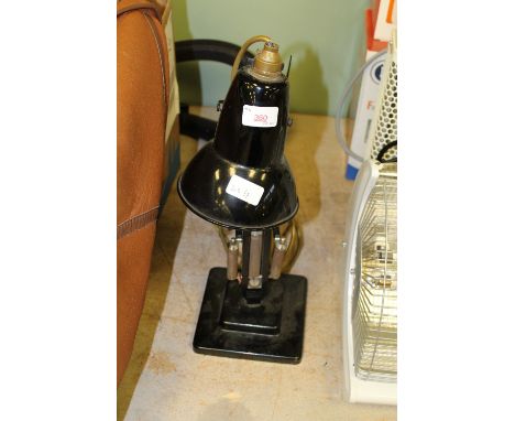 Angle poise lamp