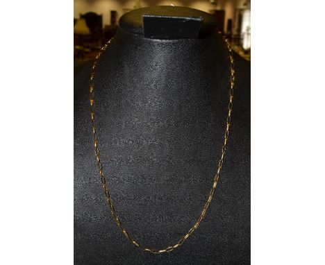 A 9ct gold chain, marked, 4.4g approx