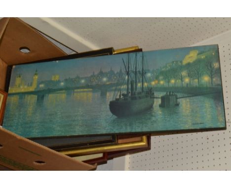 Books - Celebrities of the Army;   Practical Atlas of Modern Geography;  prints;  frames;  etc 