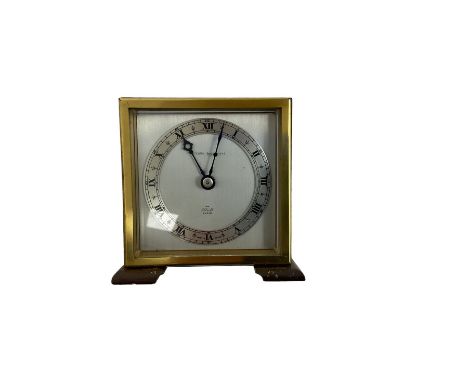 Spring driven Elliot mantle clock