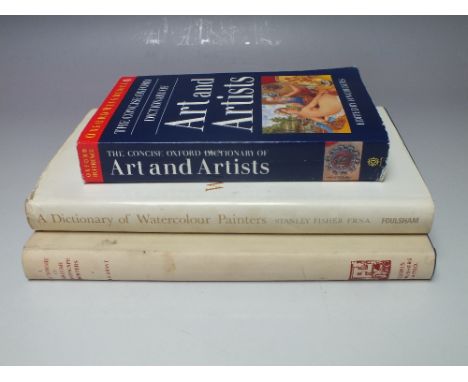 A DICTIONARY OF BRITISH LANDSCAPE PAINTERS FROM THE 16TH CENTURY TO THE EARLY 20TH CENTURY, by M.H. Grant 1970, together with