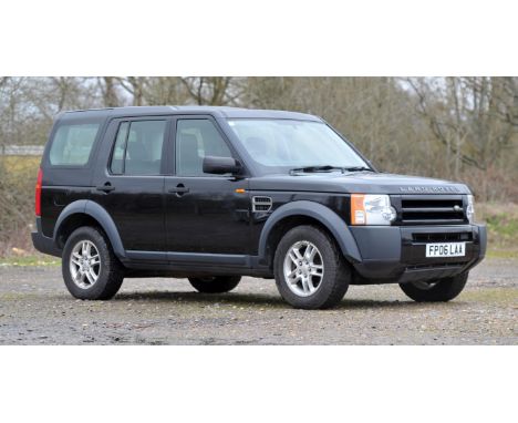 Land Rover Discovery 3 TDV6 Diesel 6 Speed Manual. Registration number: FP06 LAA.Mileage: 125,360.One previous owner from new