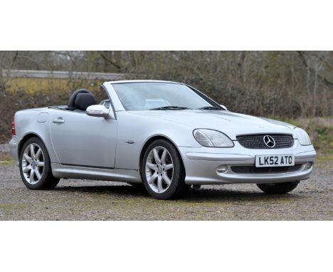 2002 Mercedes Benz SLK200 Special Edition Kompressor. Registration number: LK52 ATO.Very rare special edition 1 of 500 made. 