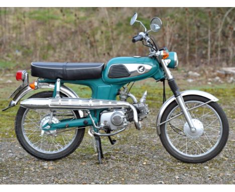 1969 Honda SS50 4 Speed. Registration number: BHY 973H.This Honda SS50 was restored in 2020 prior to its import into the UK. 