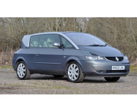 2002 Renault Avantime Dynamique. Registration number: HX52 LVA.Mileage: 143,666.This particular model is a Dynamique which ha
