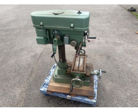 Heavy duty professional engineers pillar drill.Please note this lot has the standard Ewbank's standard buyers premium payable