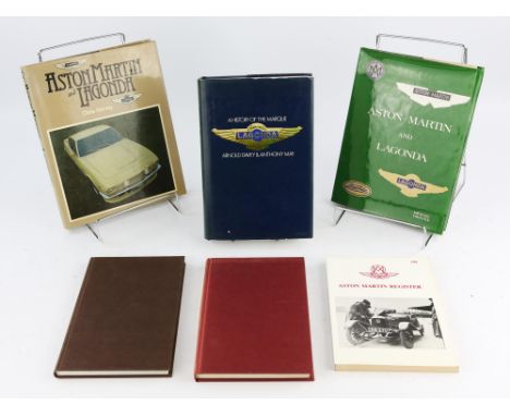 Collection of Various Aston Martin Books and Manuals - To include DB5 Workshop Manual in ring binder issued by Aston Martin L