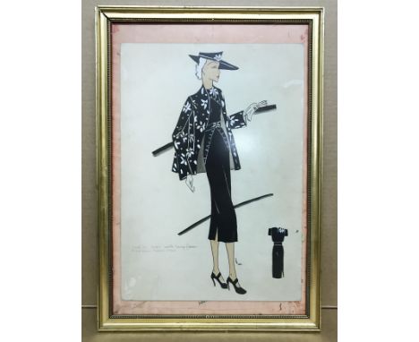 FRAMED PENCIL SKETCH OF THE WOMEN