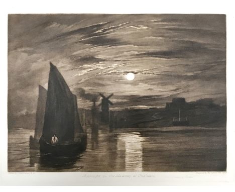 J M W TURNER PAIR OF ENGRAVINGS
