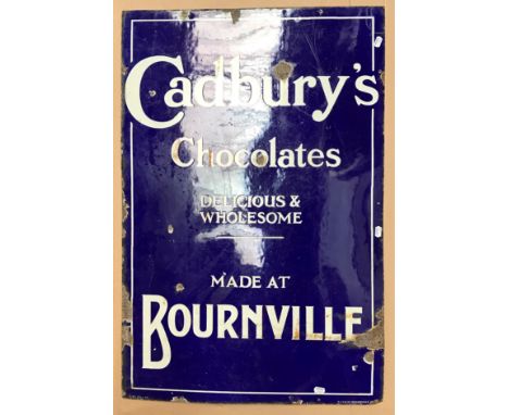 CADBURY'S ENAMEL SIGN61cm x 91cm
