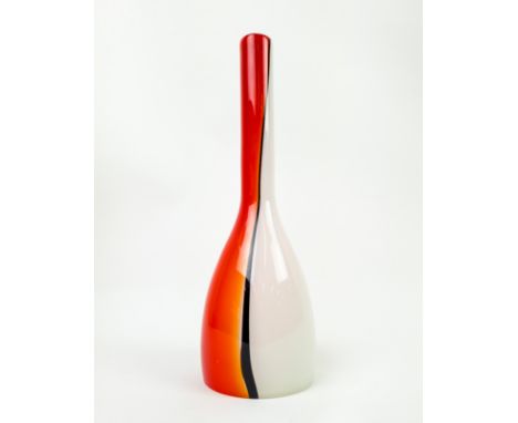 MURANO PENDANT LIGHT SHADE, by Luciano Vistosi, 35cm H, max diam 11cm.