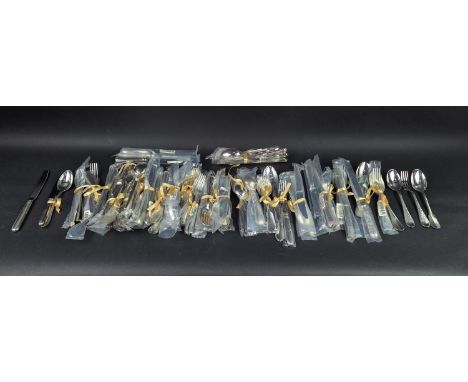 A CHRISTOFLE COLLECTION OF ASSORTED CUTLERY, comprising knife, fork and spoon sets, from various ranges including Albi, Malma