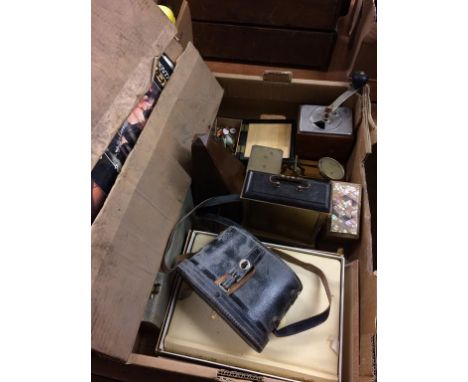 Tray of assorted, Metronome etc.