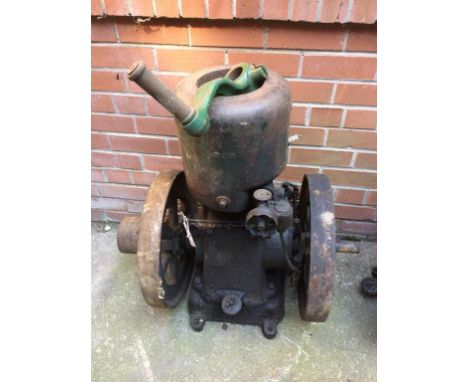 The Lister 4844 stationary engine, with magneto