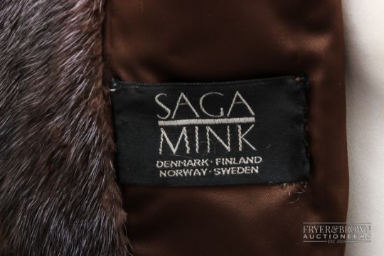 saga mink coat value