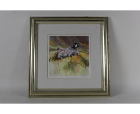 John Sibson (British School, b 1942), Neil's Tup,
Signed to bottom right of mount, title to bottom left of mount,
Print,
50 c