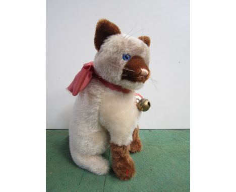 A Steiff replica Siamy 1930 cat 