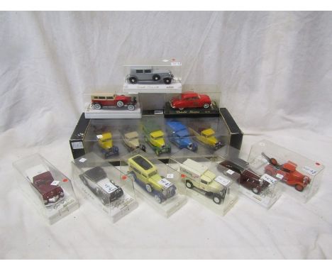 Nine Solido Age d'or diecast vehicles including Citroen box set