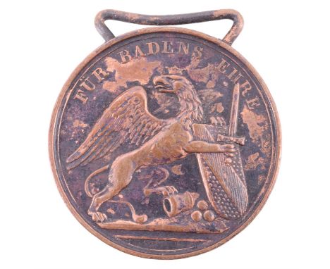 An Imperial German Baden Military Field Service Medal